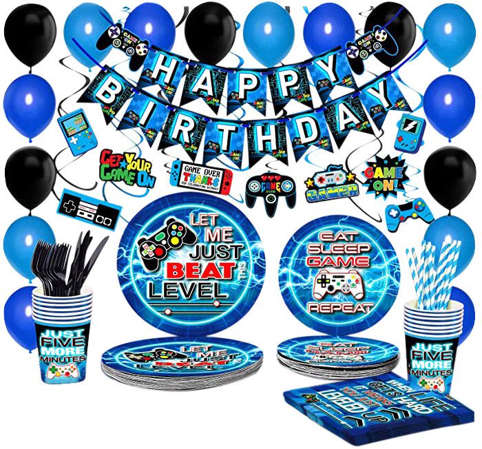 Birthday Party Decorations (Blue)