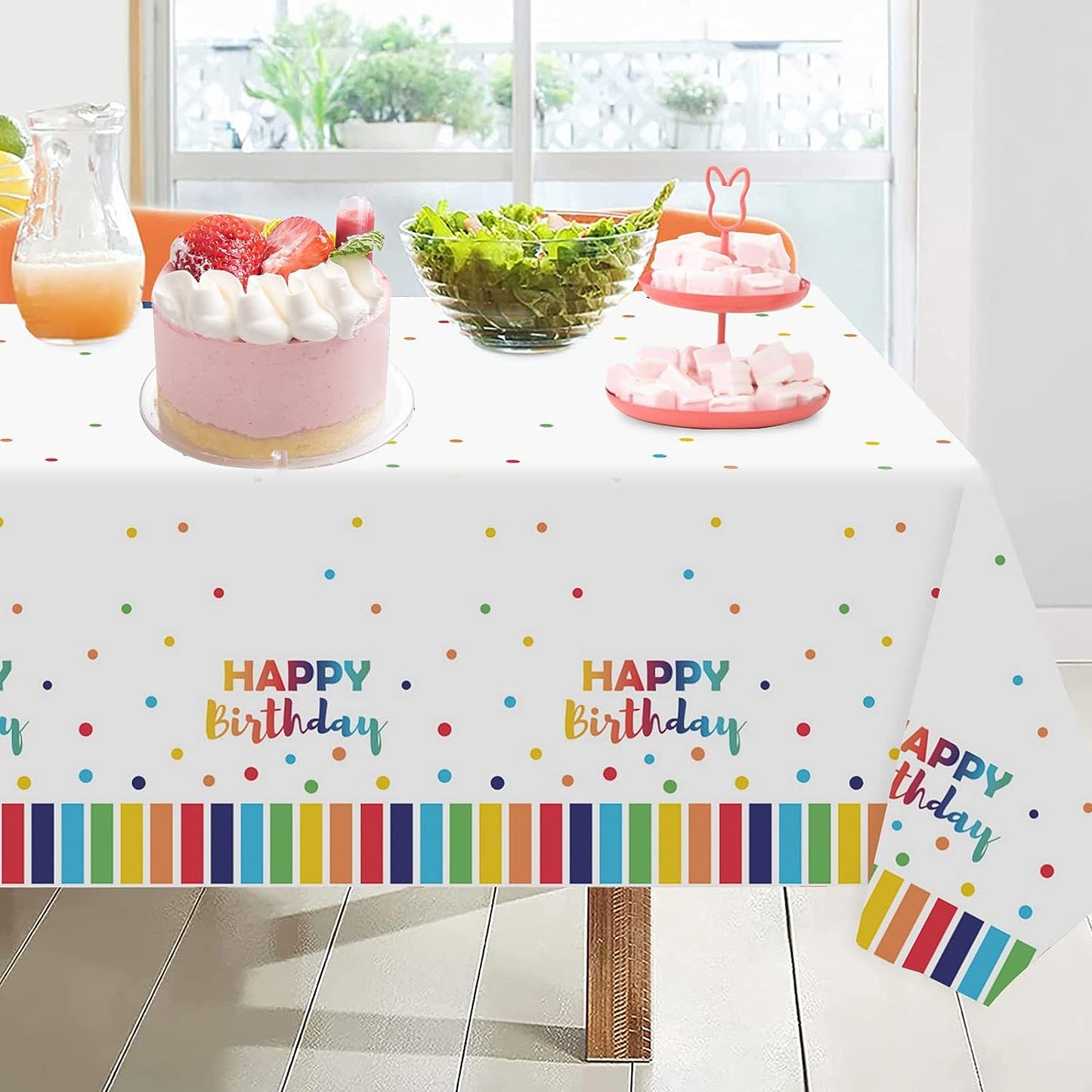 birthday decoration tablecloth for kids birthday celebration